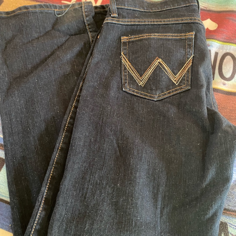 Wrangler Qbaby riding jeans